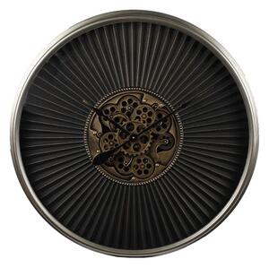 Gifts Amsterdam Zegar ścienny Radar Stefan, czarno-złoty, 80 cm