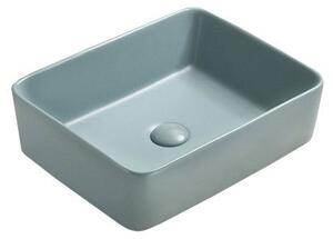 Mexen Catia umywalka nablatowa 48 x 37 cm, zielona jasna mat - 21314848