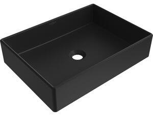 Mexen Goya umywalka nablatowa 51 x 37 cm, czarna mat - 22185085