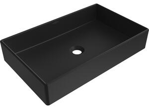 Mexen Goya umywalka nablatowa 60 x 37 cm, czarna mat- 22186085