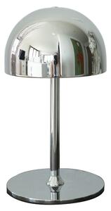 Lampa stołowa LED w kolorze srebra ze zdalnym sterowaniem i metalowym kloszem (wysokość 22 cm) Tim – Sirius