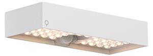 Zewnetrzna Buiten wandlamp wit incl. LED solar met bewegingsmelder - Kayo Oswietlenie zewnetrzne