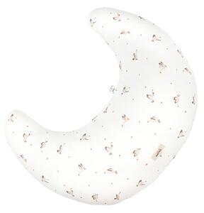 Biała poduszka do karmienia Goose – Malomi Kids