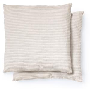 Żakardowe poszewki na poduszki zestaw 2 szt. 50x50 cm Vindi – Kave Home