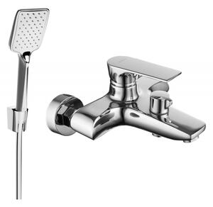 Mexen Axel R62 bateria wannowa z zestawem prysznicowym, chrom - 7383R62-00