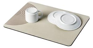Beżowa gumowa podkładka do naczyń 40x30 cm Dima – Wenko