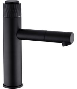 Mexen Diamond bateria umywalkowa, czarna - 71500-70