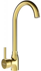Mexen Telma bateria kuchenna, złota - 670200-50