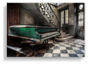 Obraz Styler Canvas Silver Uno Piano, 85x113 cm