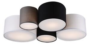 Designerski Plafon / Lampy sufitowe multikolor 5-źródeł światła - Sectos Oswietlenie wewnetrzne