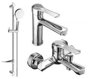 Mexen Sabre DF05 zestaw wannowy, chrom - 72103DF05-00