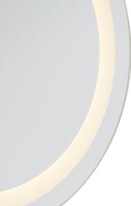 Nowoczesne okrągłe lustro łazienkowe z LED IP44 - Miral Oswietlenie wewnetrzne
