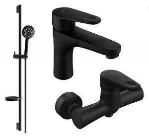 Mexen Kama DS75 zestaw prysznicowy, czarny - 72504DS75-70