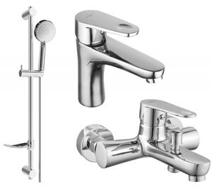 Mexen Kama DF75 zestaw wannowy, chrom - 72503DF75-00