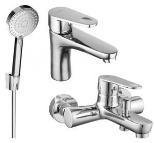 Mexen Kama R75 zestaw wannowy, chrom - 72503R75-00