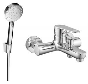 Mexen Kama R75 bateria wannowa z zestawem prysznicowym, chrom - 7253R75-00