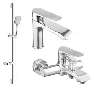 Mexen Pecos DS62 zestaw wannowy, chrom - 72703DS62-00