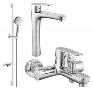 Mexen Kama DS75 zestaw wannowy, chrom - 72513DS75-00