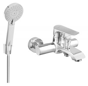 Mexen Pecos R40 bateria wannowa z zestawem prysznicowym, chrom - 7273R40-00