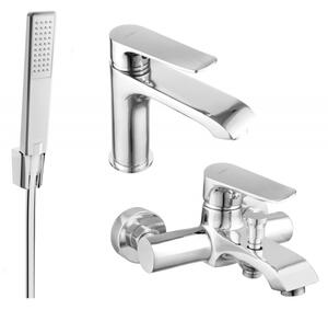 Mexen Pecos R72 zestaw wannowy, chrom - 72703R72-00