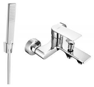 Mexen Royo R72 bateria wannowa z zestawem prysznicowym, chrom - 7223R72-00