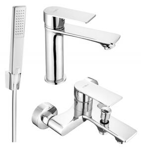 Mexen Royo R72 zestaw wannowy, chrom - 72203R72-00