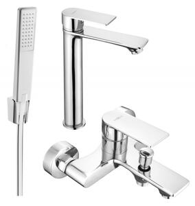 Mexen Royo R72 zestaw wannowy, chrom - 72213R72-00