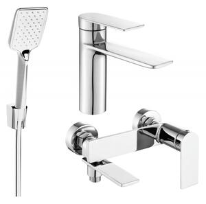 Mexen Zero R62 zestaw wannowy, chrom - 71103R62-00