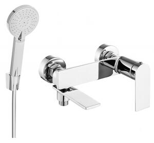 Mexen Zero R40 bateria wannowa z zestawem prysznicowym, chrom - 7113R40-00