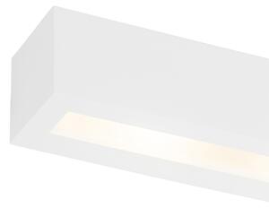 Nowoczesna lampa ścienna biała 2-punktowa - Tjada Novo Oswietlenie wewnetrzne