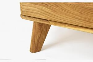 Stół konferencyjny retro z drewna dębowego, typ teksański 67