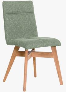 Krzesło do jadalni styl skandynawski, zielone Arona