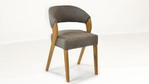Luksusowe krzesła do jadalni z drewna dębowego Almondo oraz stół z drewna dębowego York dla 4-8 osób
