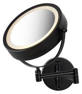 Designerskie lustro łazienkowe czarne regulowane LED IP44 3000K-6500K - Vicino Oswietlenie wewnetrzne