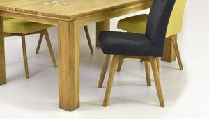 Stół do jadalni DĄB z litego drewna New Line i krzesła Martina