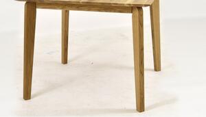 Kwadratowy stół dębowy, Liam 95 x 95 cm