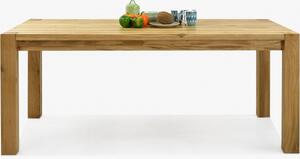 Stół do jadalni z litego dębu, Koszyce 140 x 90 cm
