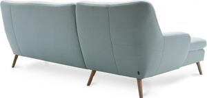 Skandynawska sofa narożna, wiele kolorów - tkanina AquaClean - Scandi