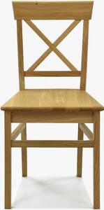 Krzesło dębowe country - lite drewno - MEGA promocja