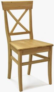 Krzesło dębowe country - lite drewno - MEGA akcja