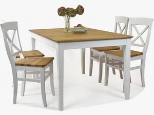 Stół do jadalni i krzesła z litego drewna w stylu rustykalnym, TominoTorina