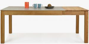 Stół rozkładany, blat dekton szary, Fano XL 140-190 x 90 cm