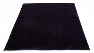 Dywan pluszowy Catwalk czarny 60 cm x 100 cm