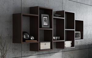 Regał na zabawki wiszący wenge | Umeblowana.com
