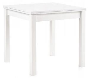 Biały stół kwadratowy rozkładany 80/160 cm