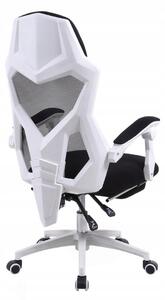 Ergonomiczny Fotel Gamingowy/Biurowy MARCOGAME X (Biały) - biały
