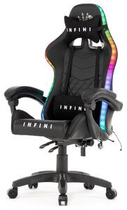 Fotel Gamingowy LED RGB