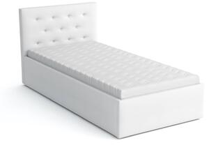 Łóżko młodzieżowe z materacem 80x180 Star Białe