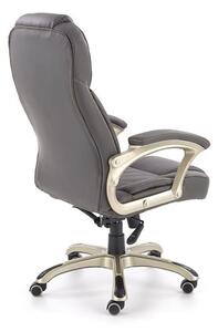 Fotel obrotowy krzesło biurowe gabinet szary