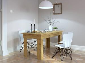 Stół do jadalni, kuchenny 160x80 cm dąb artisan